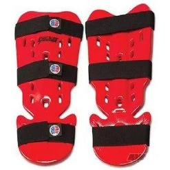 Proforce Karate / Tae Kwon Do Shin Guards - Red Protective