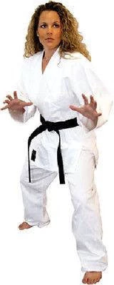 Tiger Claw Apparel Hayashi Judo Uniform Gi Single Weave Adult & Child Student Sizes 00-7 - White