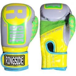 Ringside Boxing Apex Fitness Bag Gloves - Yellow / Neon Green