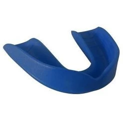 AWMA Single Mouth Guard Mouthpiece - Blue Protective