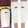 Tiger Claw White Cloth Sparring Shin Guards Protective