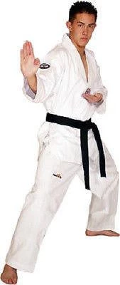 Tiger Claw Elite Tae Kwon Do Uniform Gi V-Neck Adult & Child Sizes 000-8 - TKD White