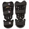Proforce Martial Arts Shin Guards Karate Sparring Gear Tae Kwon Do - Black