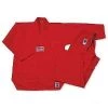ProForce Gladiator 7 Oz. Tae Kwon Do Uniform TKD Gi V-Neck Medium Weight Red