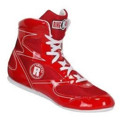 Ringside Diablo Low Top Boxing Shoes - Red Apparel
