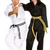 Tigerclaw Apparel Medium Weight Student Karate Uniform Gi W/ White Belt Child Adult Size Black TKD