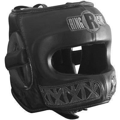 Ringside Boxing Youth Face Saver MMA Sparring Headgear - Black 1 Ringside Boxing Youth Face Saver MMA Sparring Headgear - Black