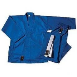 Apparel ProForce Gladiator Student Karate Uniform Gi W/ Belt Adult Child - Blue