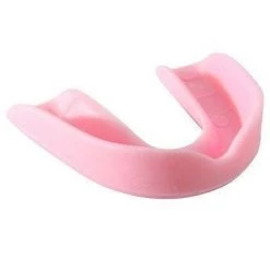 AWMA Single Mouth Guard Mouthpiece - Pink Protective