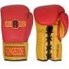 Ringside Boxing Ultimate Pro Fight Gloves - Red / Gold