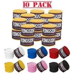 Ringside Mexican Style Boxing Handwraps - 180" - 10 Pack Protective