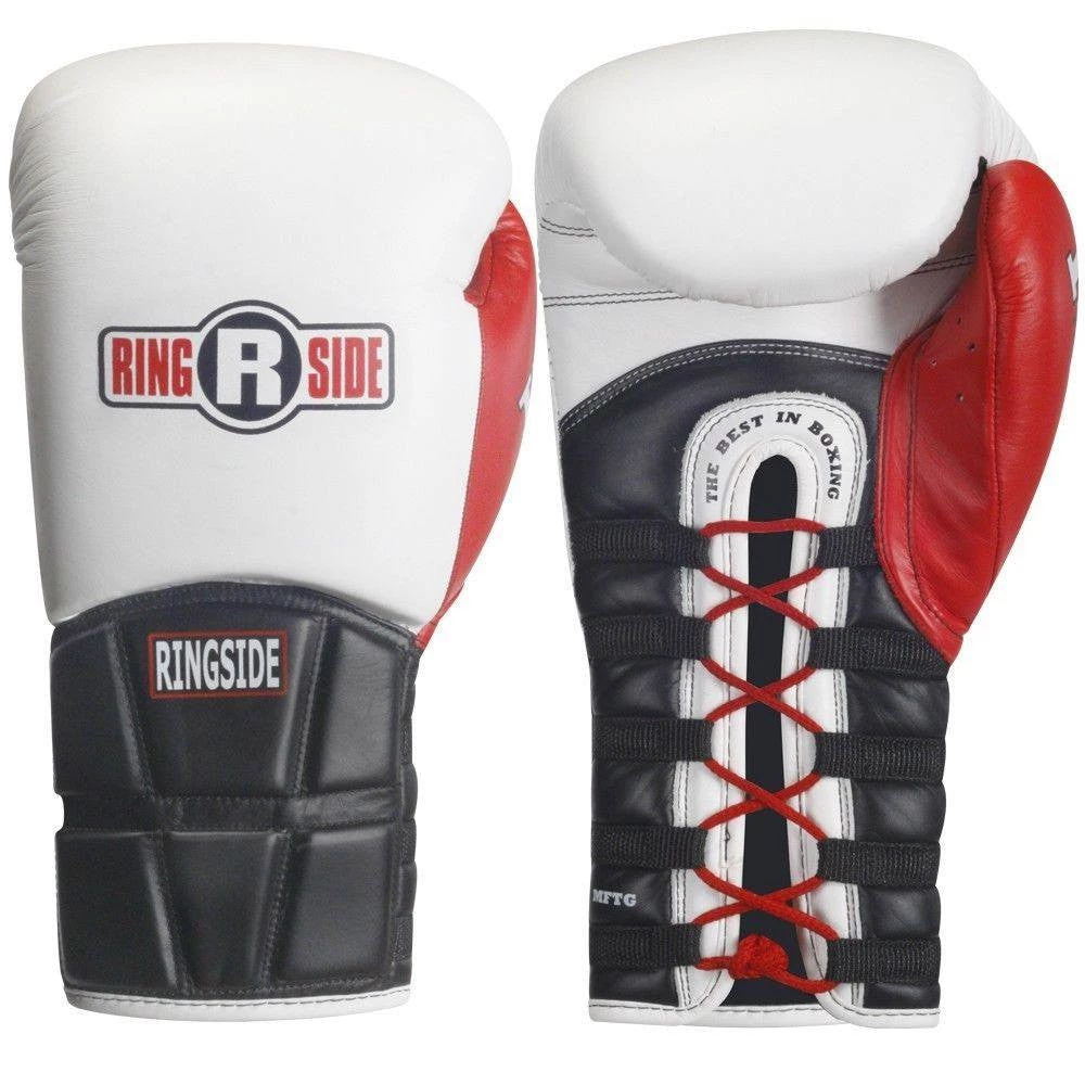 Ringside Boxing Pro Style IMF Tech Lace Up Training Gloves 3 Ringside Boxing Pro Style IMF Tech Lace Up Training Gloves