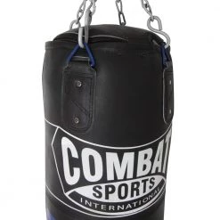 Combat Sports 100 Lb. Leather Muay Thai Heavy Bag - Filled Punching Bags