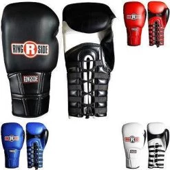 Ringside Pro Boxing Gloves IMF Tech Training Sparring Red Black Blue 8 10 12 Oz
