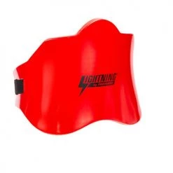 ProForce Lightning Male Rib Guard - Red Protective