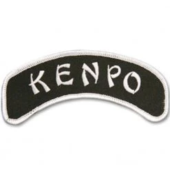 AWMA Accessories Kenpo Karate Sew On Patch For Uniforms Bags Hats Jackets Backpacks Clothing