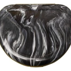 ProForce Marble Design Mouthguard Case - Black/White