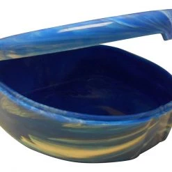 Protective ProForce Marble Design Mouthguard Case - Blue/White