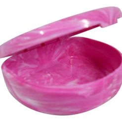 ProForce Marble Design Mouthguard Case - Pink/White