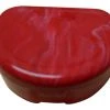 Protective ProForce Marble Design Mouthguard Case - Red/White