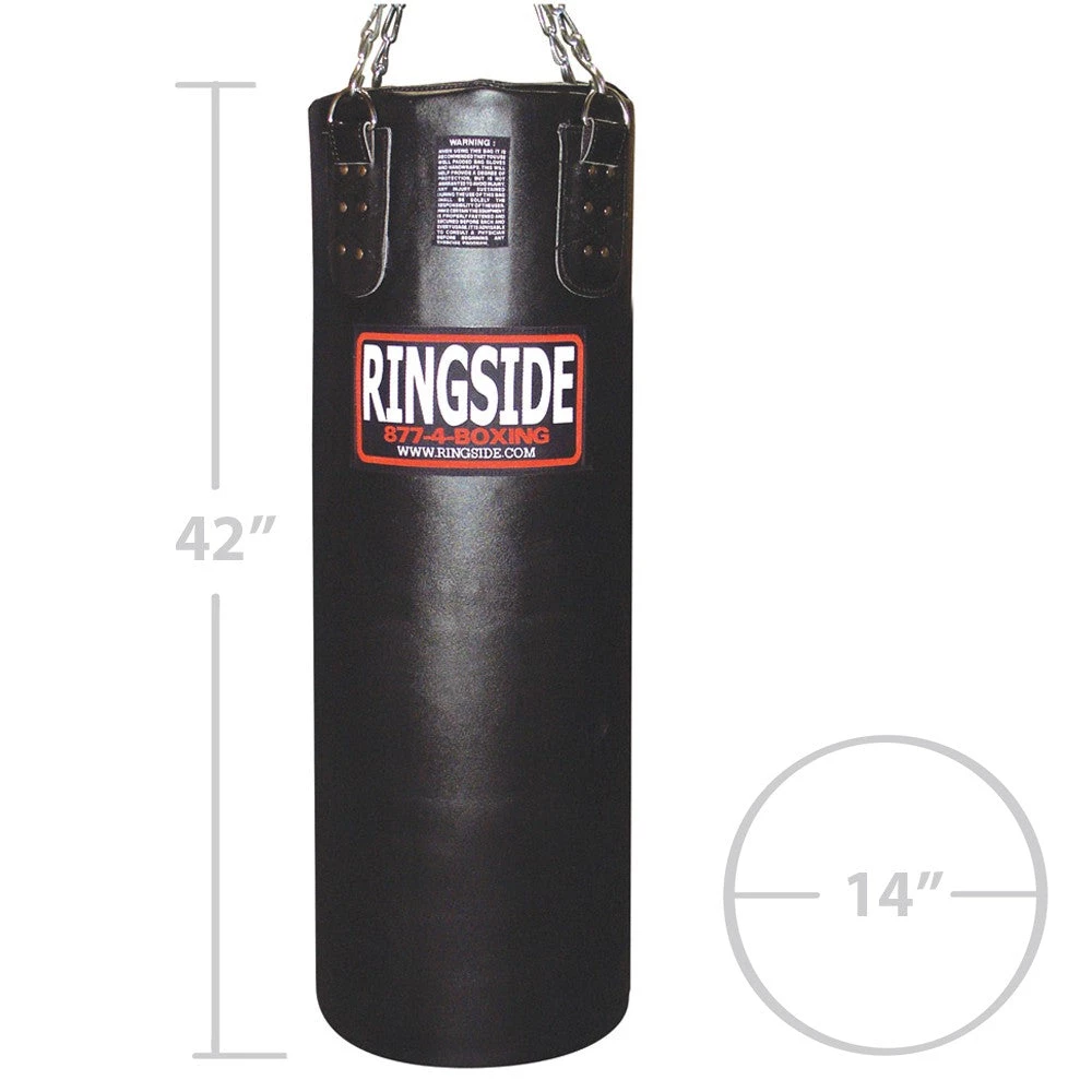 Ringside Soft Filled Leather 65 Lb Heavy Bag With Chain And Swivel Punching Bags 3 Ringside Soft Filled Leather 65 Lb Heavy Bag With Chain And Swivel Punching Bags