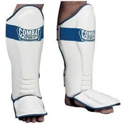 Combat Sports Kickboxing Shin Guards MMA Muay Thai Sparring Instep Gear Training Protective
