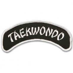 AWMA Taekwondo Sew On Patch For Uniforms Bags Hats Jackets Backpacks Clothing TKD Accessories