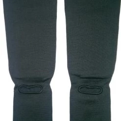 Martial Arts Armory Elastic Cloth Shin Guards - Black Protective