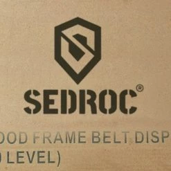 Sedroc Sports Sedroc Martial Arts Belt Display Holder Rack Wall Mount For Karate Taekwondo - 10 Levels