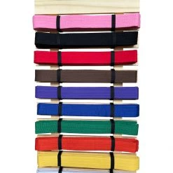 Sedroc Sports Sedroc Martial Arts Belt Display Holder Rack Wall Mount For Karate Taekwondo - 10 Levels