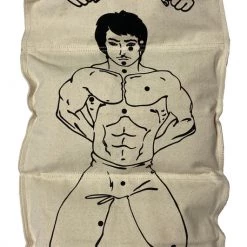 Sedroc Sports Sedroc Canvas Wall Mount Punch Bag Makiwara With Strike Points