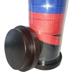 Sedroc Sports Sedroc Martial Arts Round Belt Display Stand Freestanding Cylinder Case Karate Taekwondo Gift