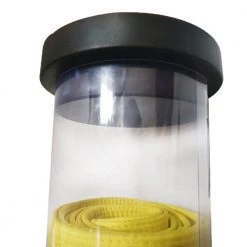Sedroc Sports Sedroc Martial Arts Round Belt Display Stand Freestanding Cylinder Case Karate Taekwondo Gift