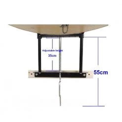 Sedroc Sports Sedroc Adjustable Speed Bag Platform Includes Swivel, Speed Bag And Wood Mounting Boards Chains/Swivels
