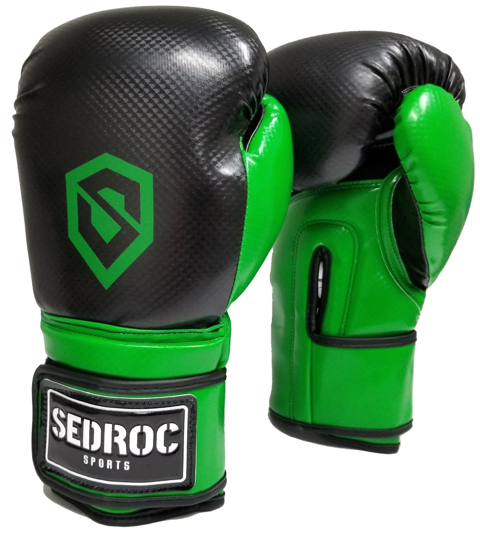 Sedroc Sports Sedroc Boxing Vortex Training Gloves - Green 1 Sedroc Sports Sedroc Boxing Vortex Training Gloves - Green