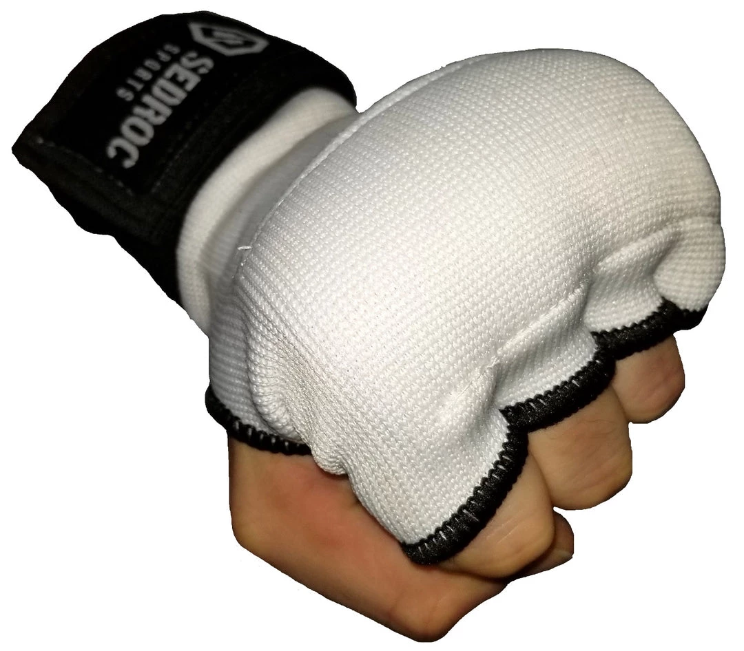 Sedroc Sports Sedroc Boxing GEL Hand Wrap Inner Gloves Fist Wraps - White 3 Sedroc Sports Sedroc Boxing GEL Hand Wrap Inner Gloves Fist Wraps - White