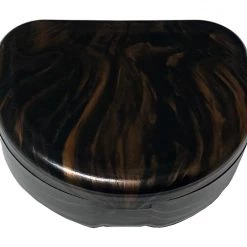 Sedroc Sports Sedroc Marble Mouthguard Case With Snap Lid Mouthguards
