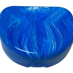 Sedroc Sports Sedroc Marble Mouthguard Case With Snap Lid Mouthguards