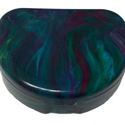 Sedroc Sports Sedroc Marble Mouthguard Case With Snap Lid Mouthguards