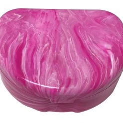 Sedroc Sports Sedroc Marble Mouthguard Case With Snap Lid Mouthguards